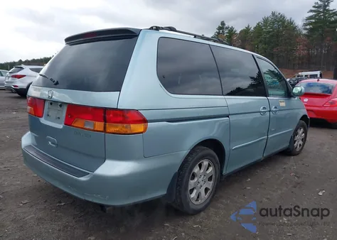 2004 Honda Odyssey Ex-L from USA, damaged, VIN 5FNRL18974B091640